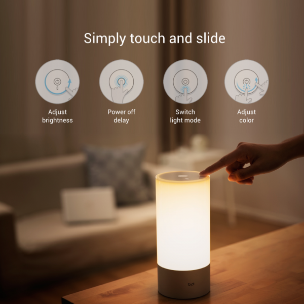 Xiaomi Yeelight, une lampe de chevet connectée