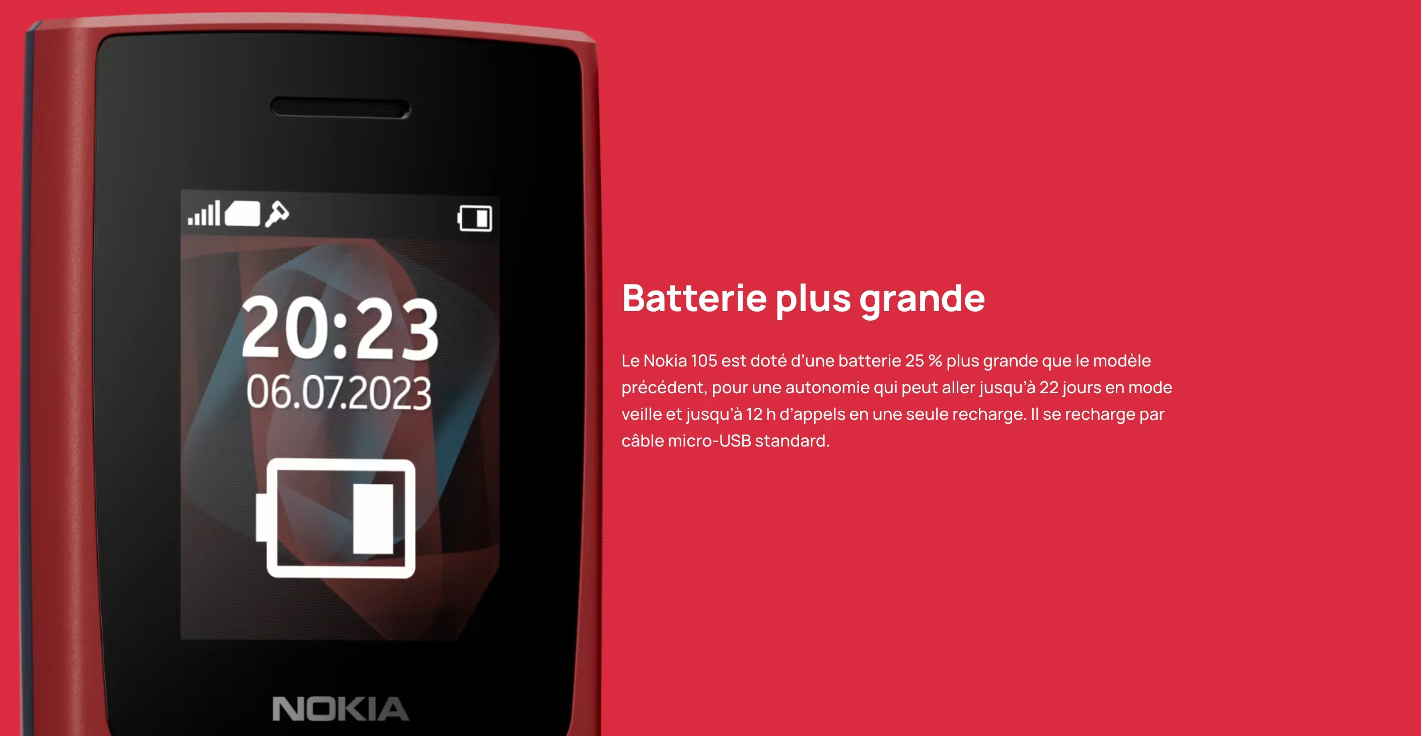 Batterie du Nokia 105