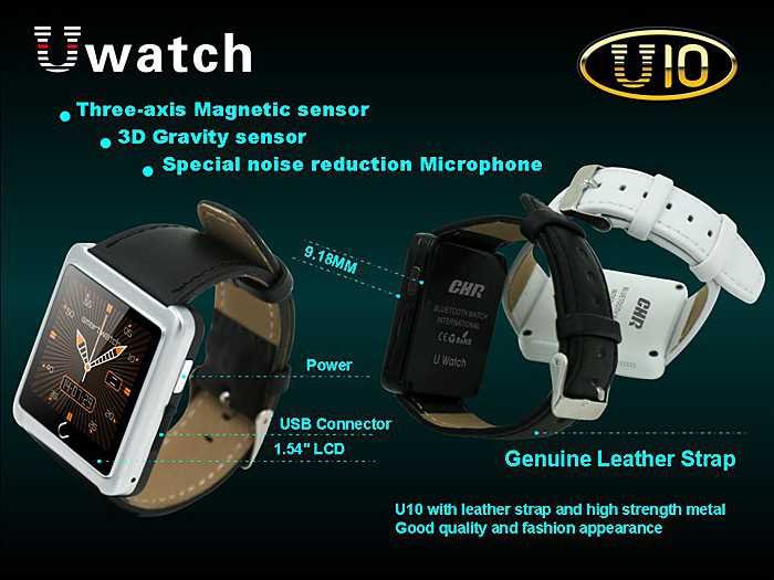 Smartwatch u10 montre connectée