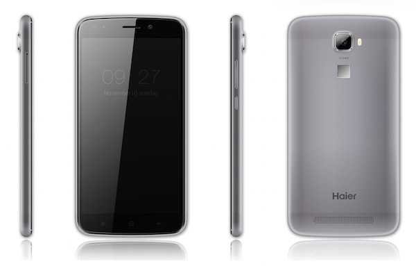 Le HaierPhone L60 dispose d'un lecteur d'empreintes digitales à son dos