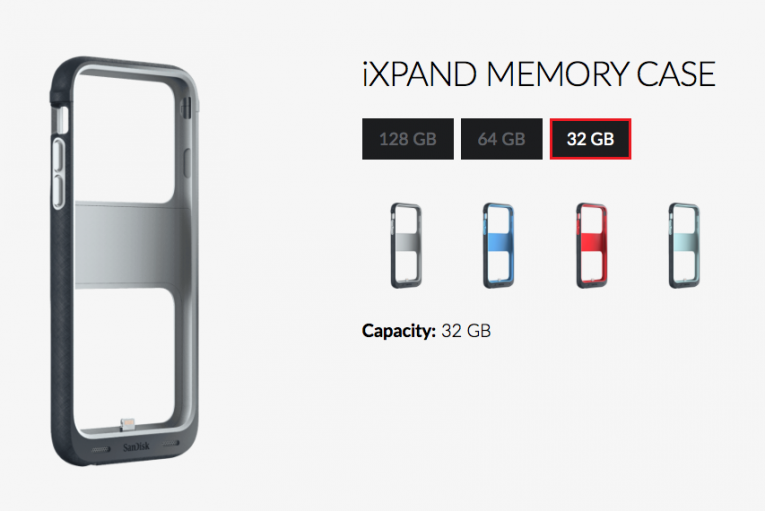 iXpand : la coque iPhone avec mémoire