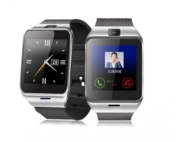 Smartwatch GV18, un modèle bon marché pour s'initier dans ce monde