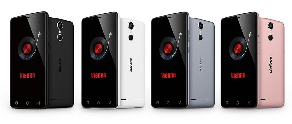 Le Ulefone Vienna est disponible en quatre couleurs