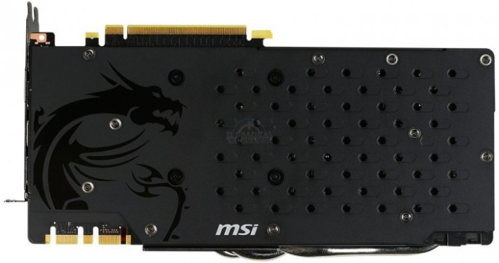 La MSI GeForce GTX 980 Ti Gaming Recto