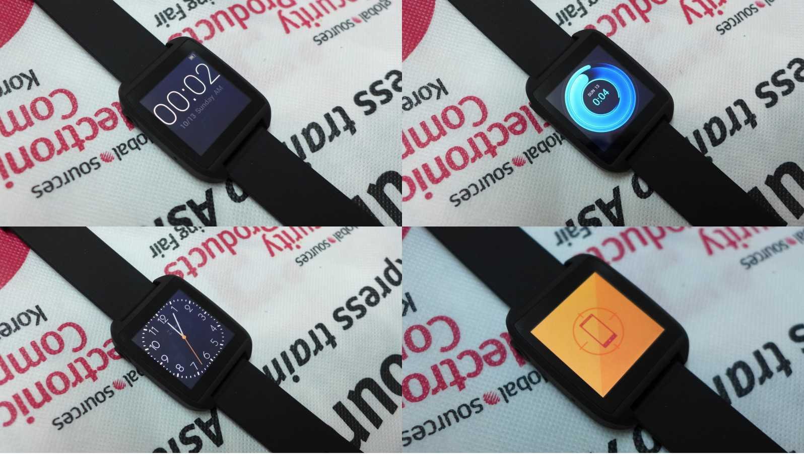 SmartQ Z1 : une incroyable montre avec Android Wear