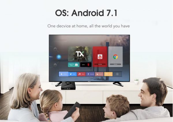 Tanix : La TV box avec Android 7.1