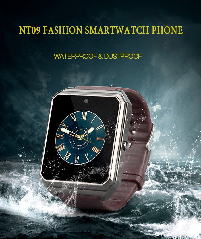 Votre montre connectée NT09 Smartwatch est résistante à l'eau et aux éclaboussures